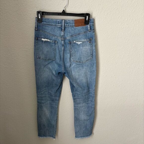 Madewell Perfect Vintage Jean in Parnell Wash Distressed Size 26 - Picture 5 of 8